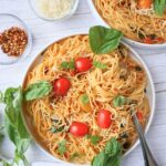 Cherry Tomato Pasta (Capellini Pomodoro)