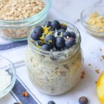 blueberry lemon overnight oats