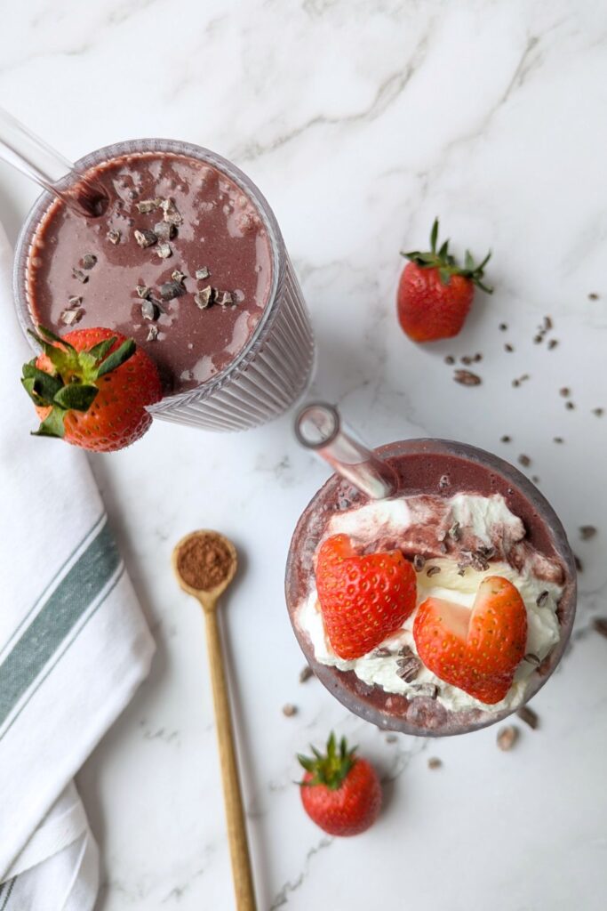 red velvet smoothie recipe