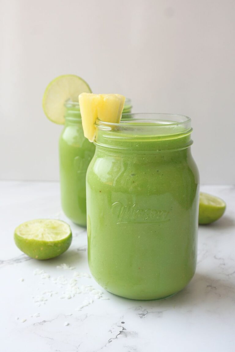 tropical green smoothie recipe