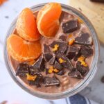 Chocolate orange overnight oats
