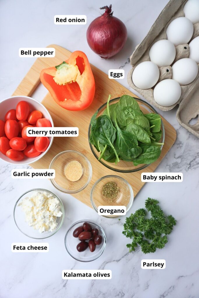 egg muffins greek style recipe