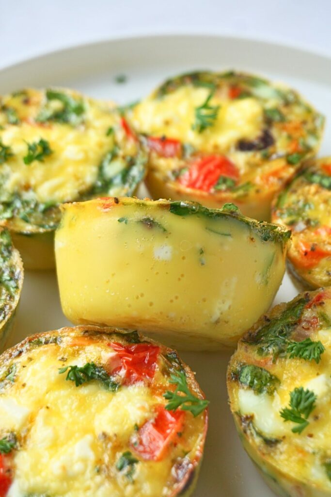 egg muffins greek style recipe