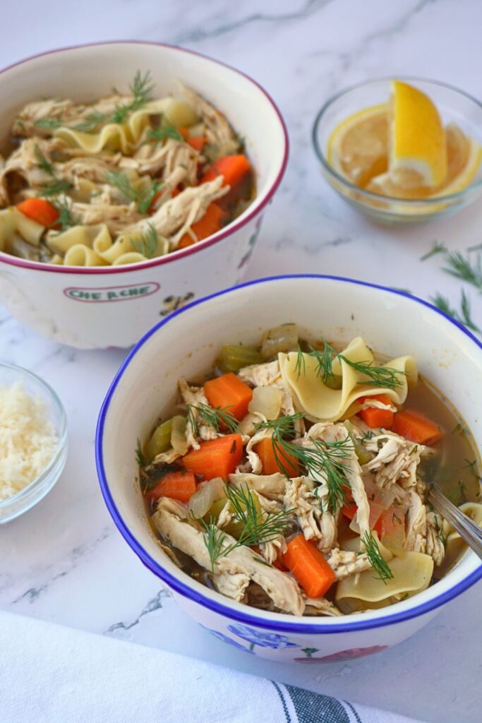 homestyle chicken noodle soup recipe