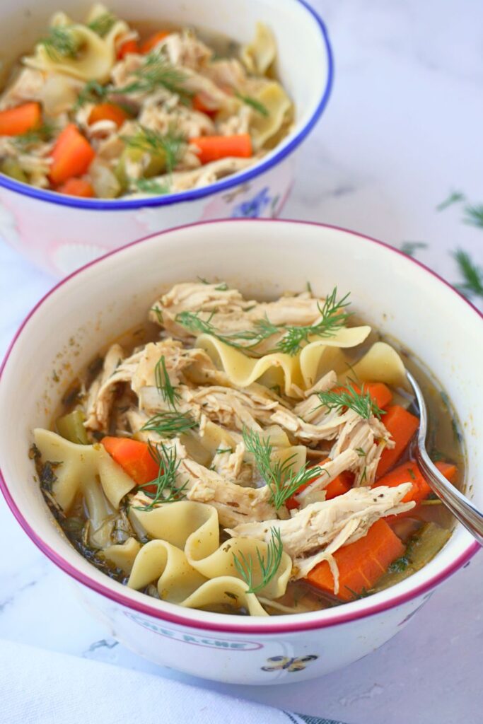 homestyle chicken noodle soup recipe