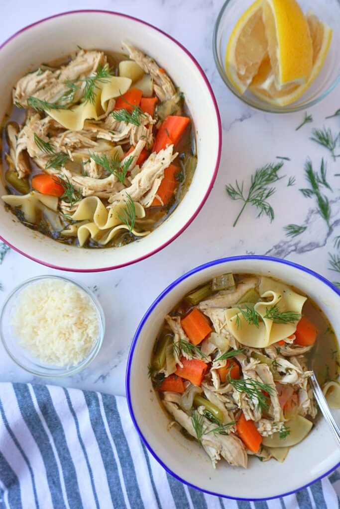 homestyle chicken noodle soup recipe