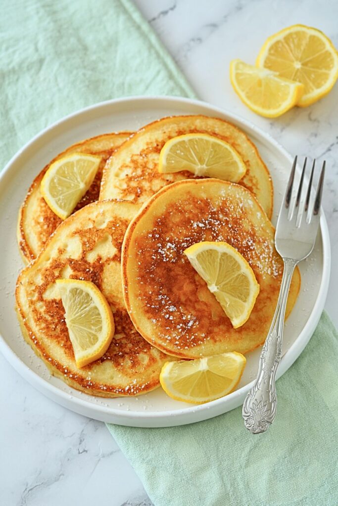 lemon ricotta pancakes