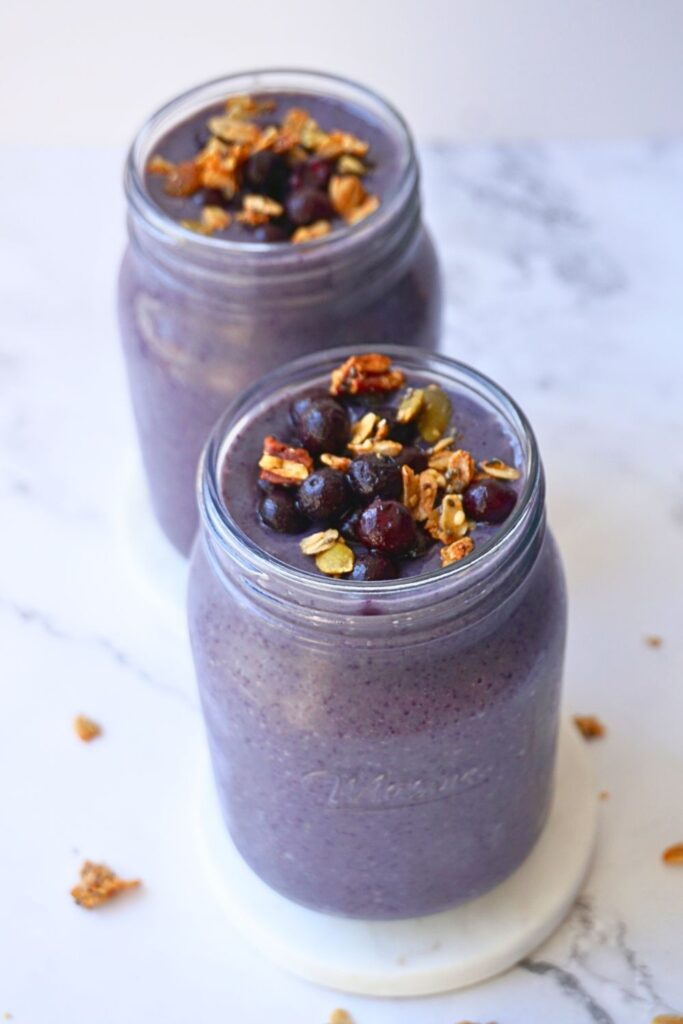 blueberry mango smoothie
