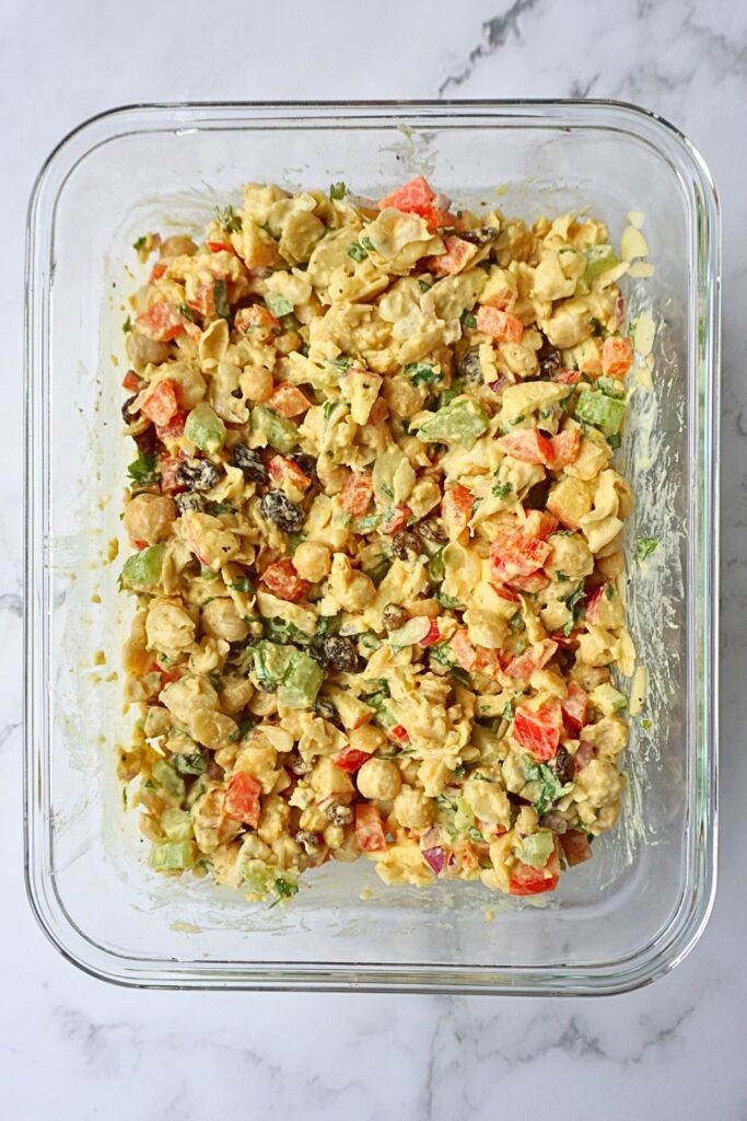 curry chickpea salad recipe