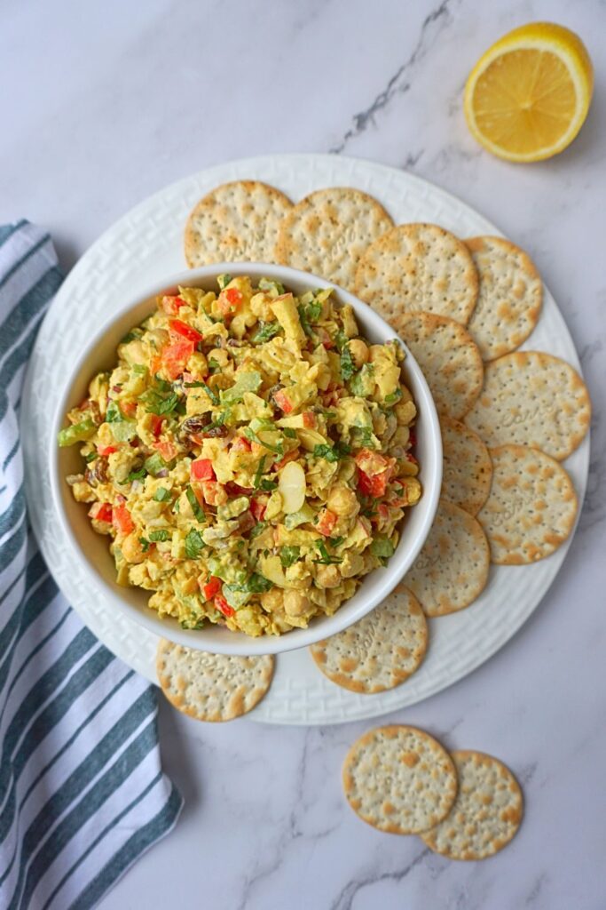 curry chickpea salad recipe