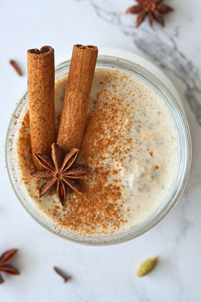 chai latte overnight oats