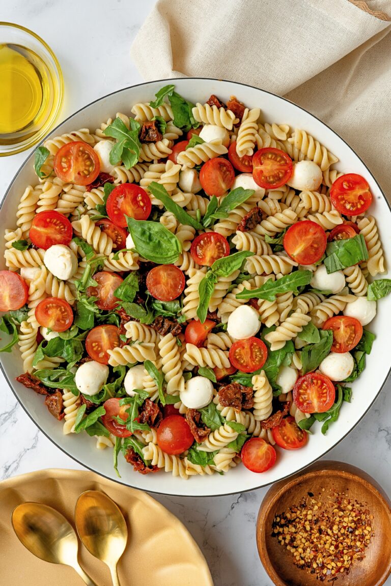 caprese pasta salad recipe