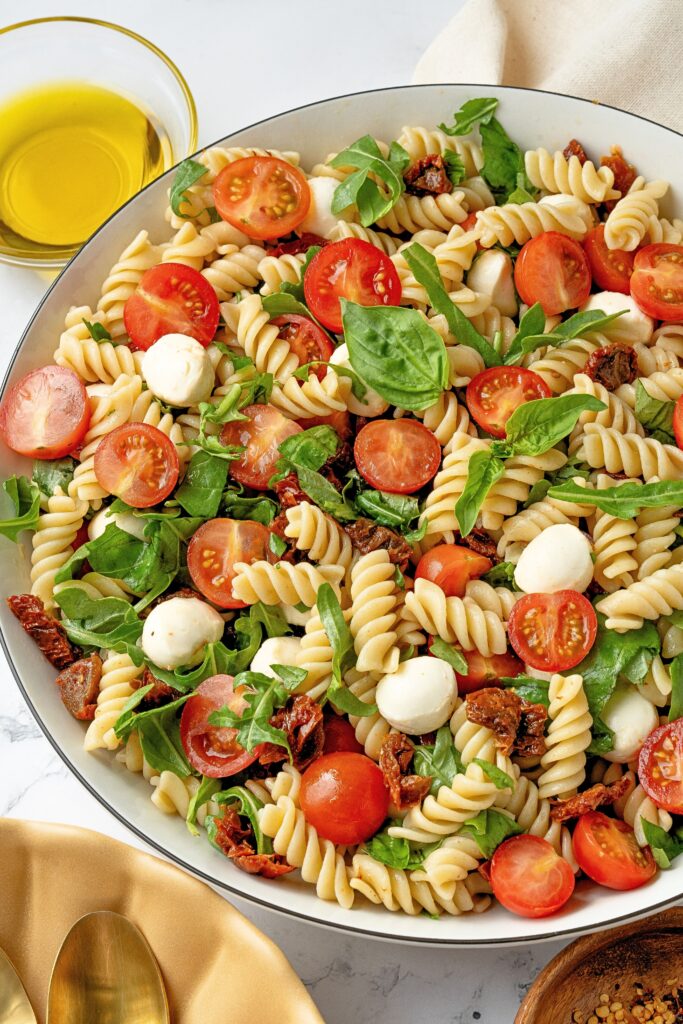 caprese pasta salad recipe