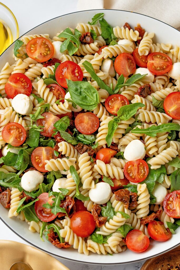 caprese pasta salad recipe