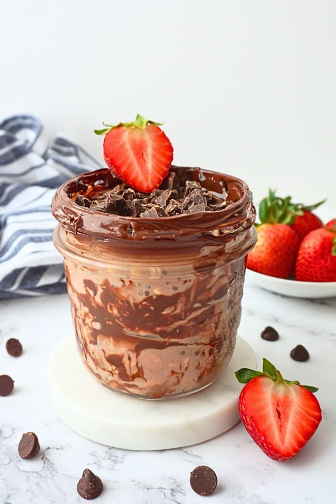 chocolate overnight oats