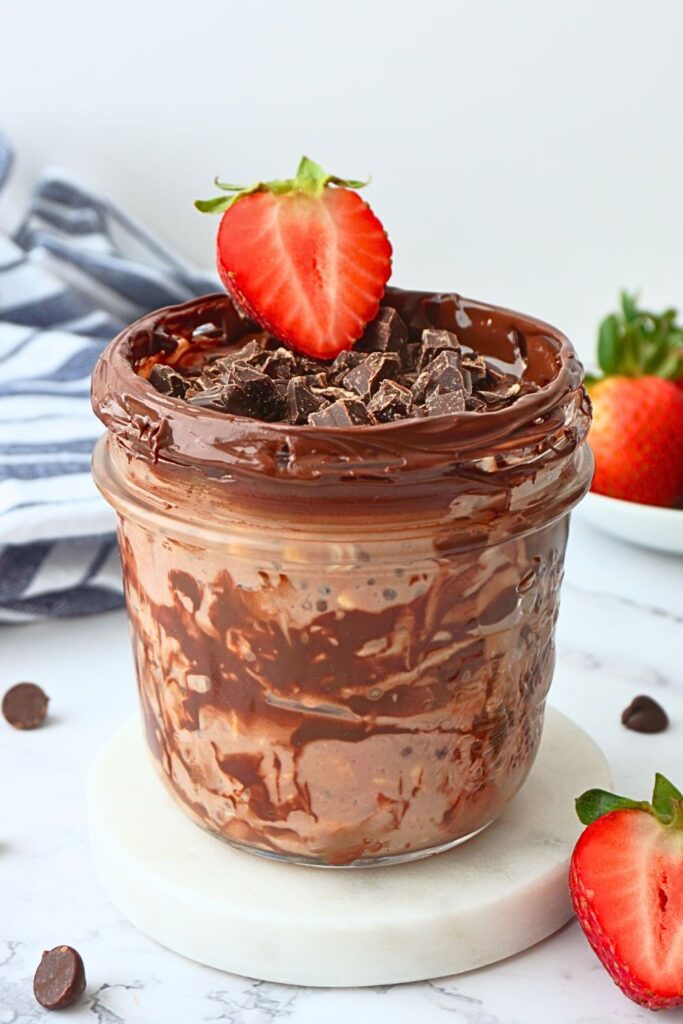 chocolate overnight oats