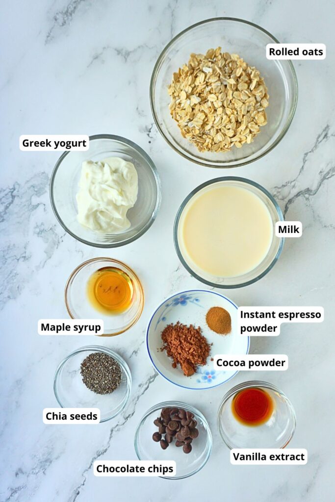 chocolate overnight oats