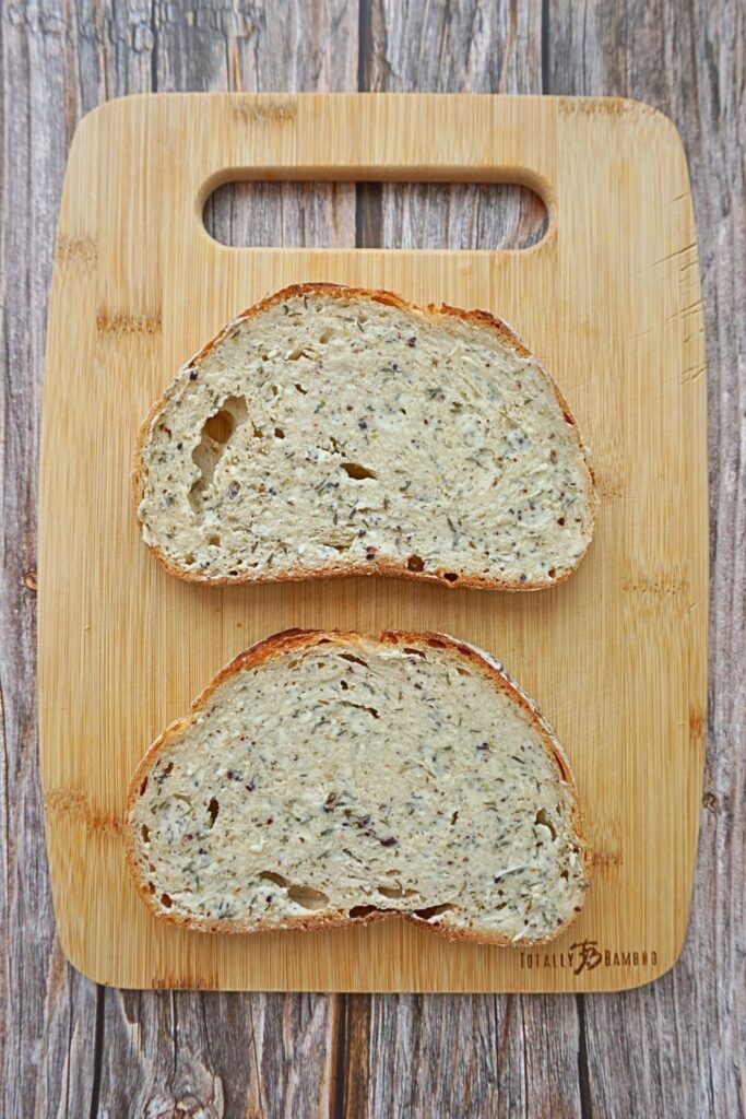 mediterranean grilled cheese sandwich