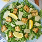arugula salad with lemon vinaigrette