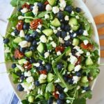 blueberry arugula salad