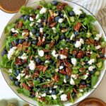 blueberry arugula salad