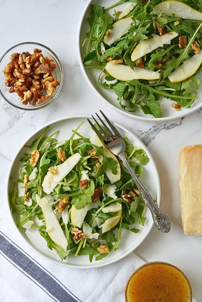arugula pear salad