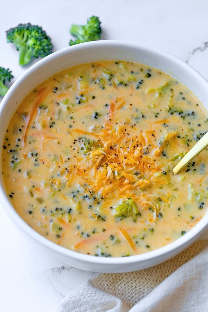 broccoli cheddar soup