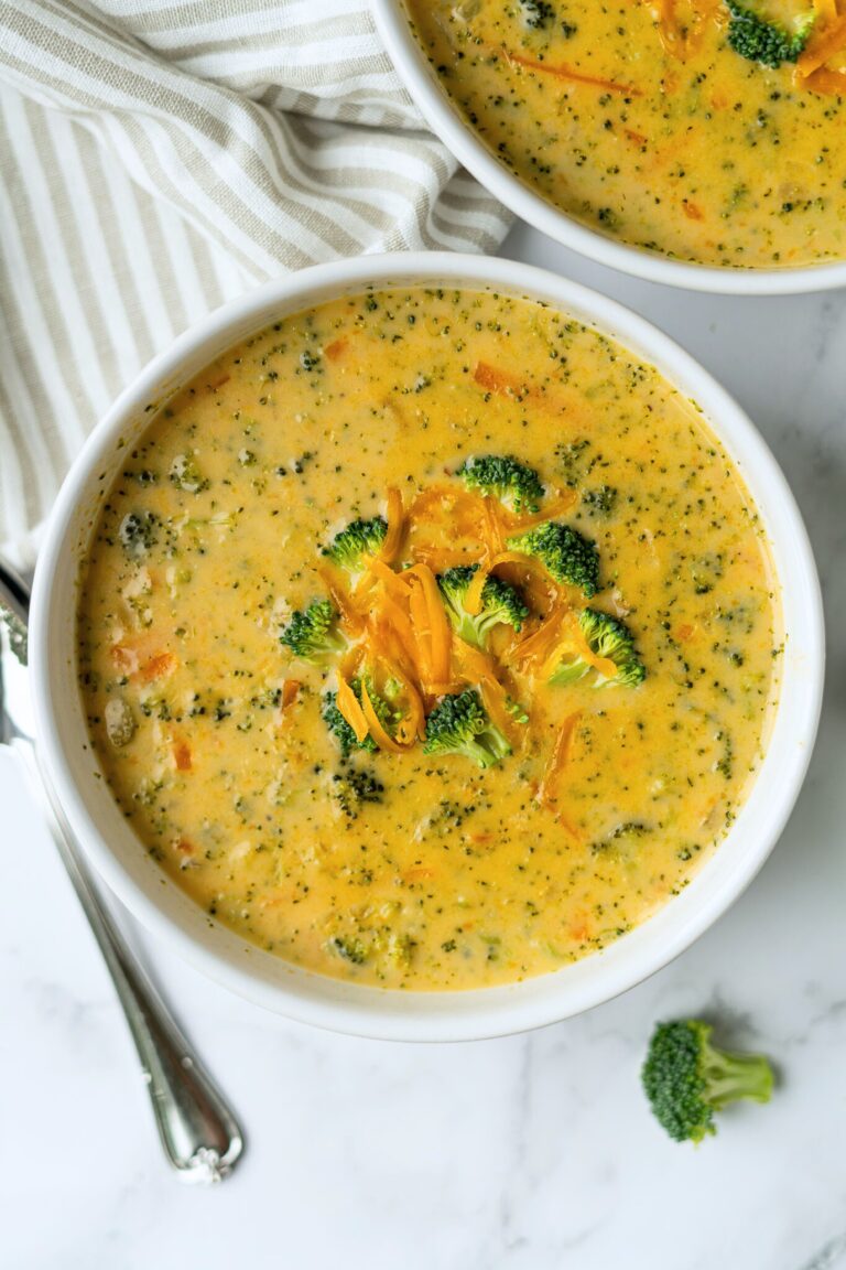broccoli cheddar soup recipe