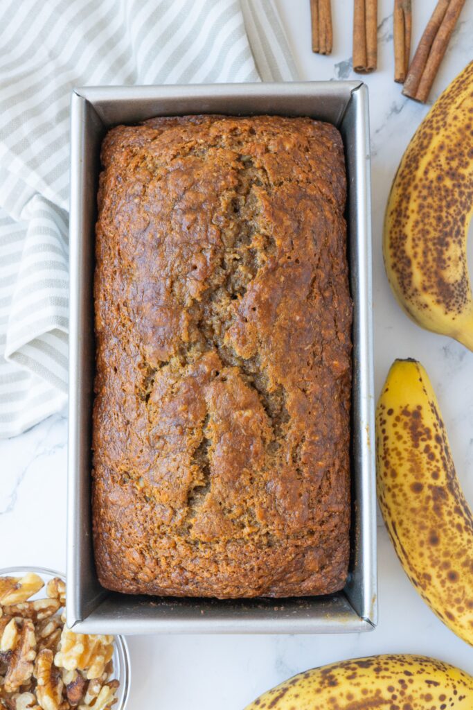 healthy banana bread