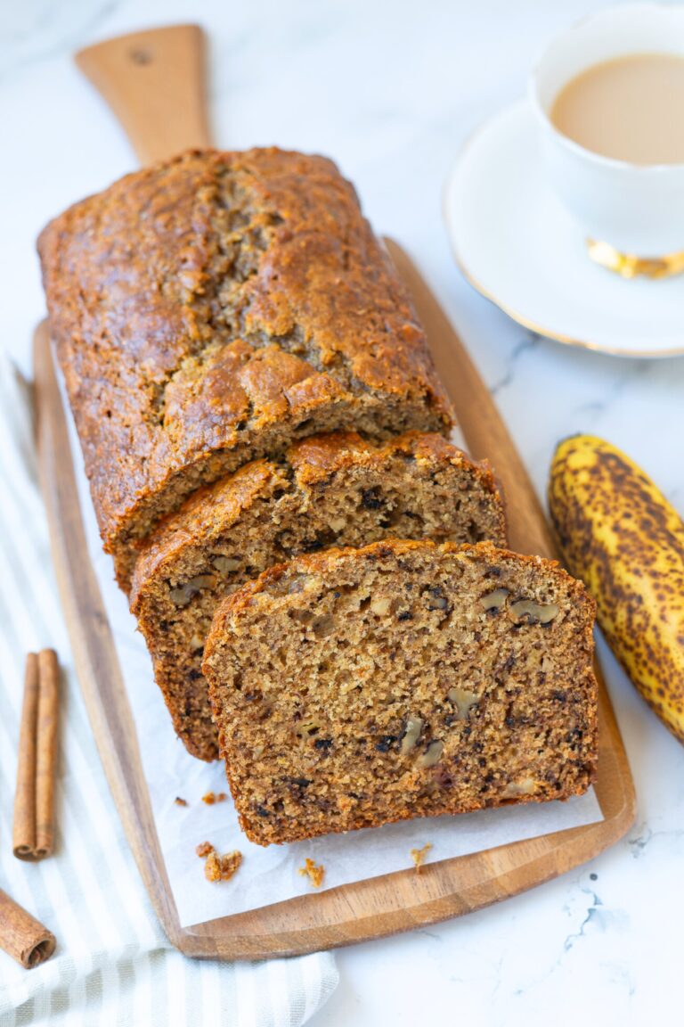 healthy banana bread