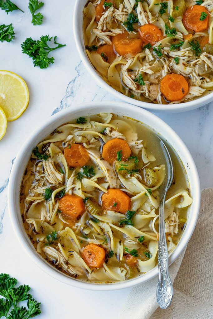 instant pot chicken noodle soup