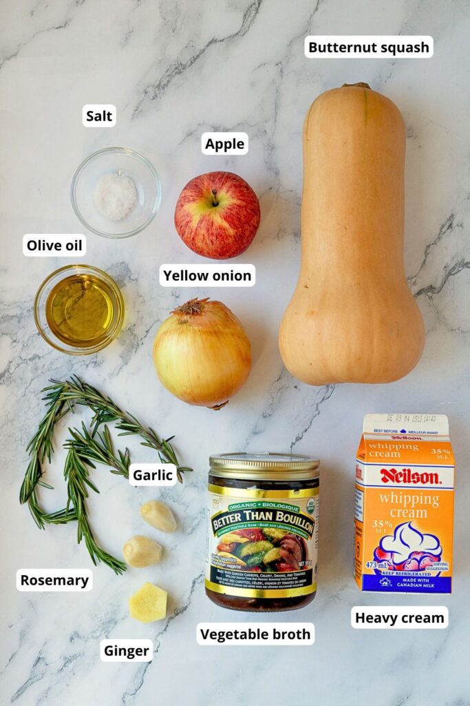 roasted butternut squash soup