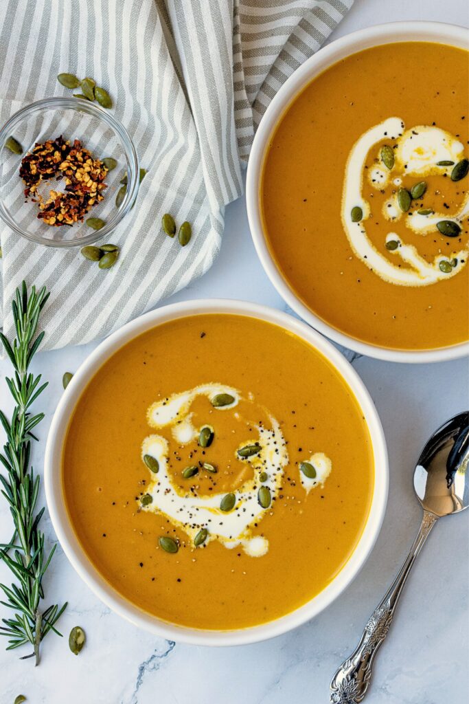 roasted butternut squash soup