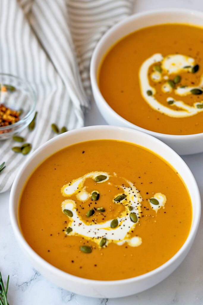 roasted butternut squash soup