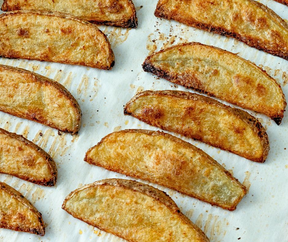 easy baked potato wedges