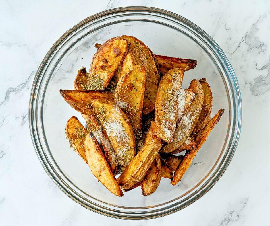 easy baked potato wedges