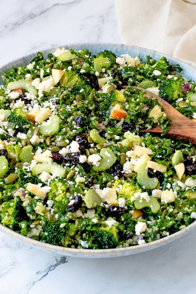winter kale salad