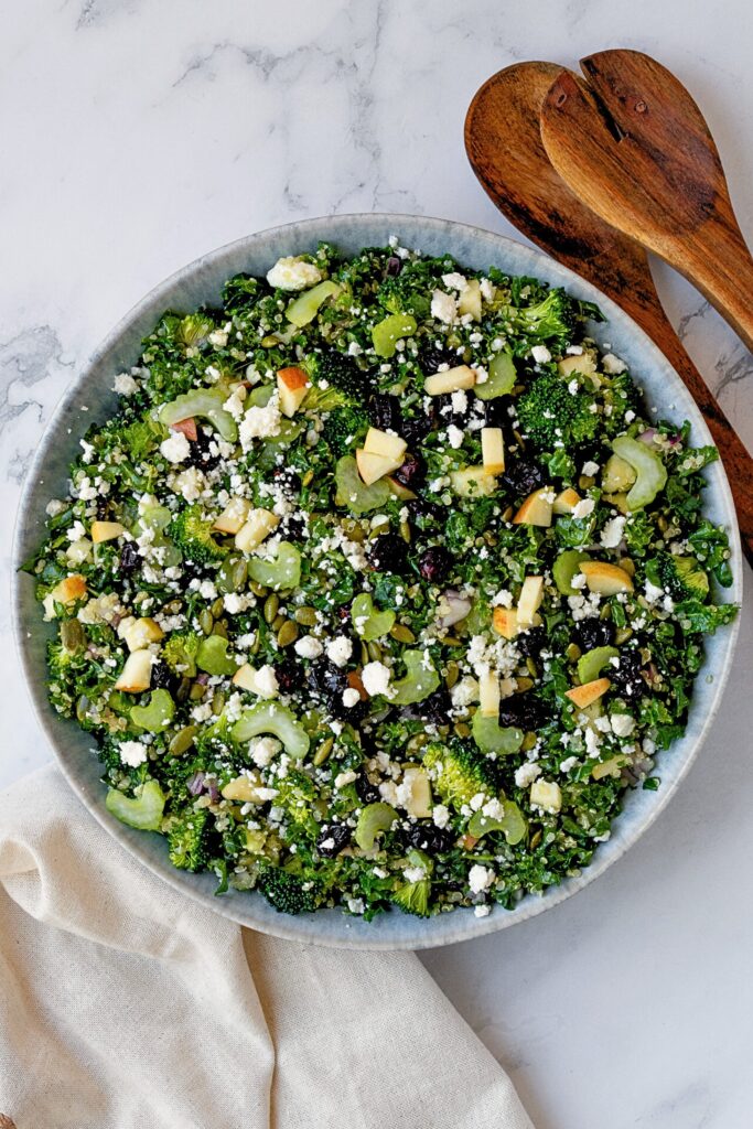 winter kale salad