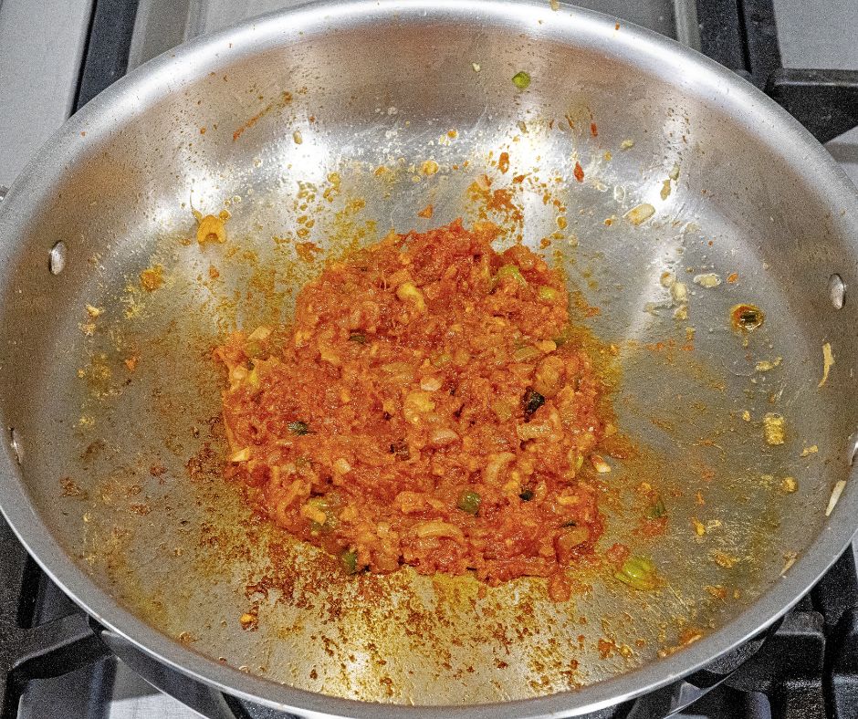 Thai red curry with vegetables