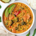 Thai red curry with vegetables