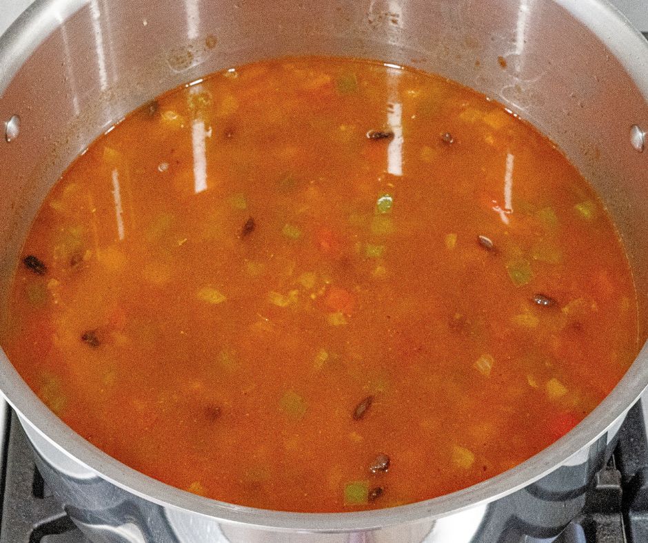 vegetarian taco soup