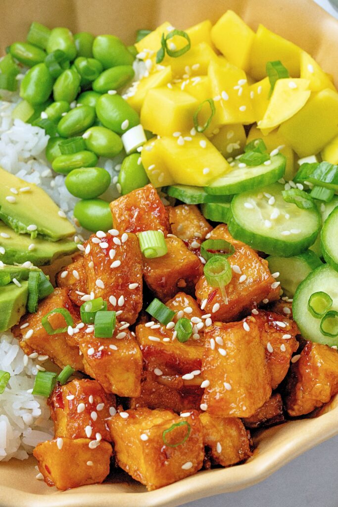 Crispy Tofu Bowls Recipe
