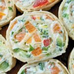 veggie tortilla roll ups pinwheels