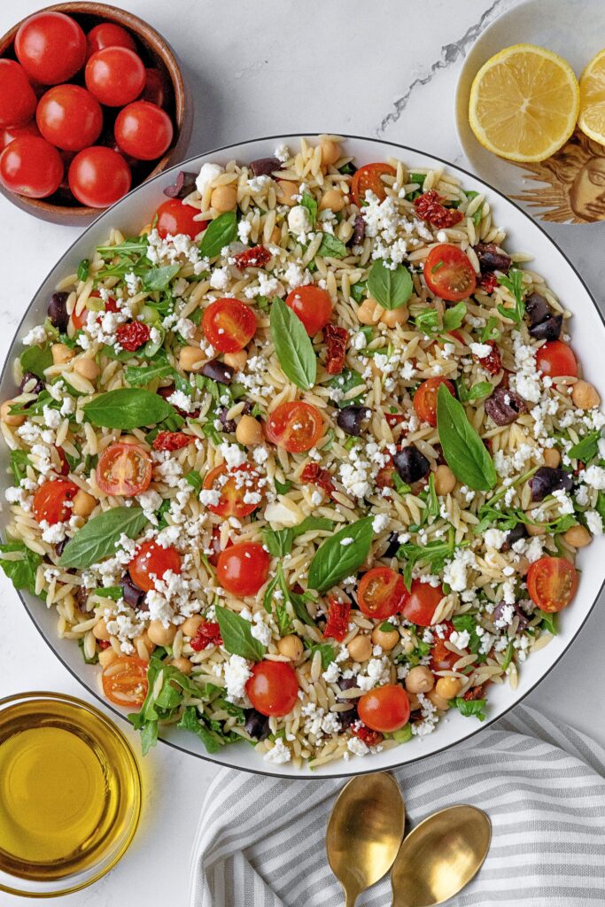 mediterranean orzo salad recipe