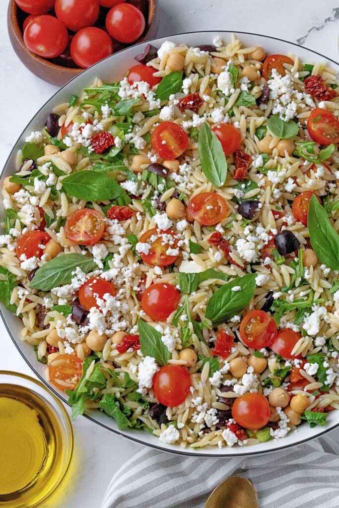 mediterranean orzo salad recipe