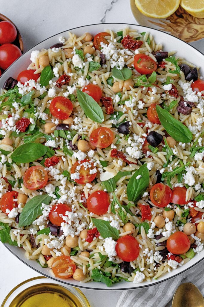 mediterranean orzo salad recipe