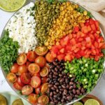 mexican kale quinoa salad cilantro lime dressing