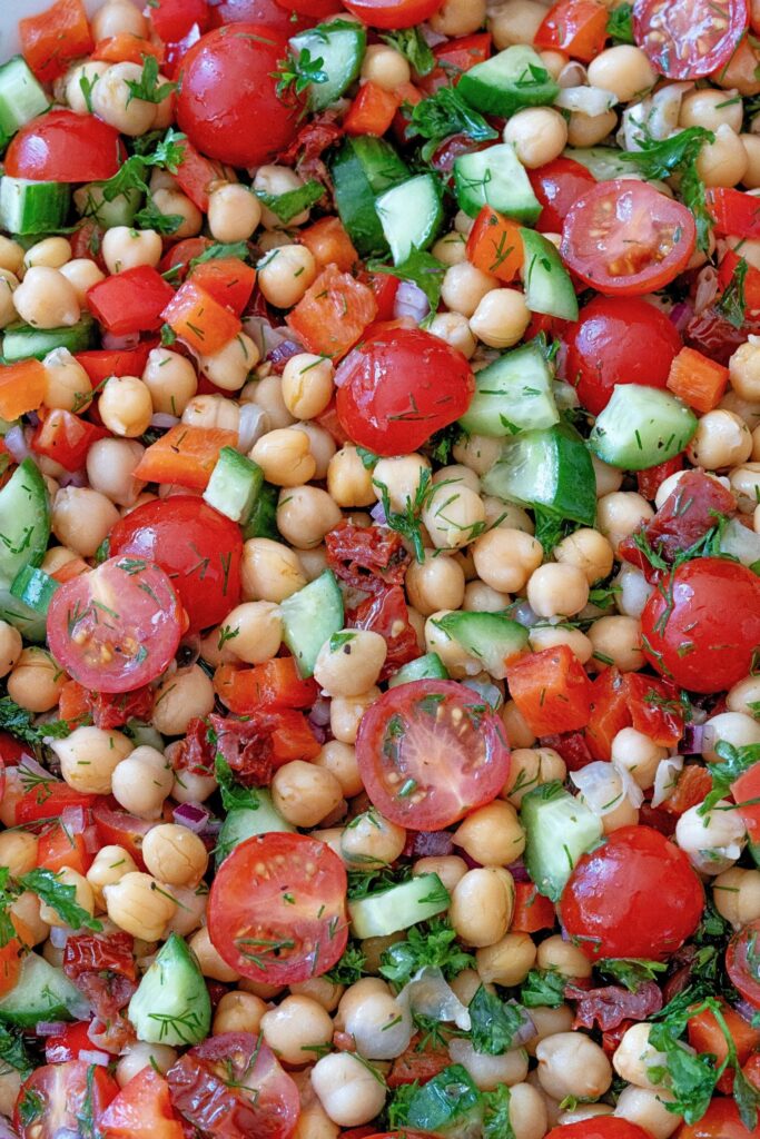 chickpea salad recipe