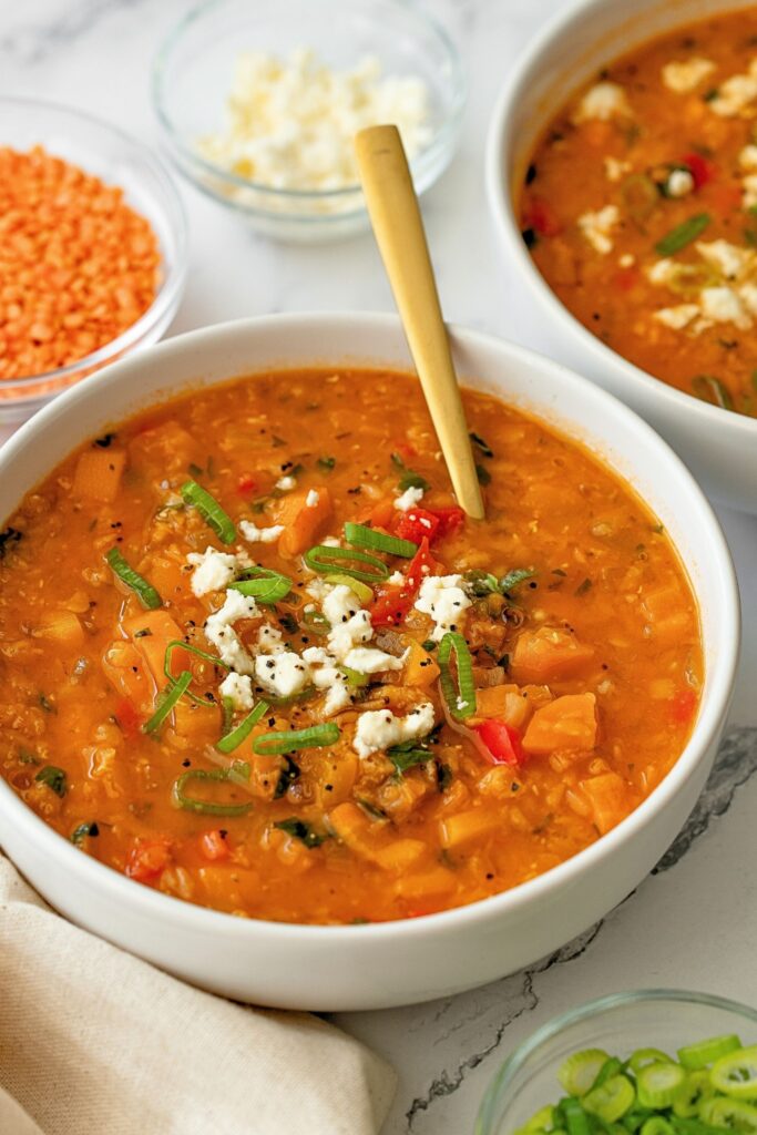 red lentil soup recipe
