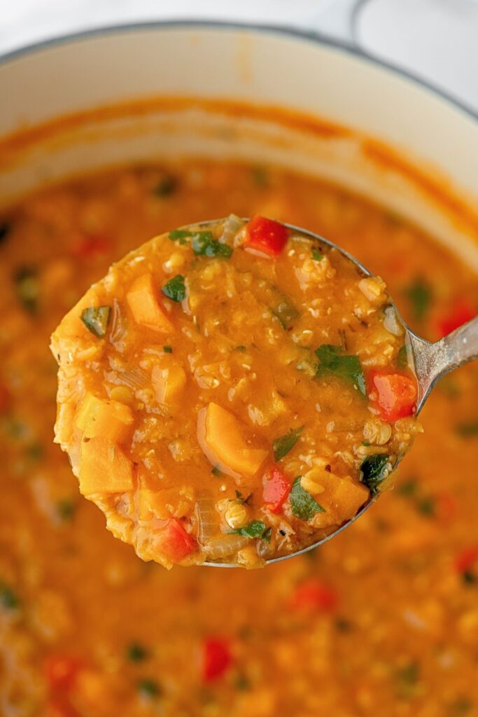 red lentil soup recipe